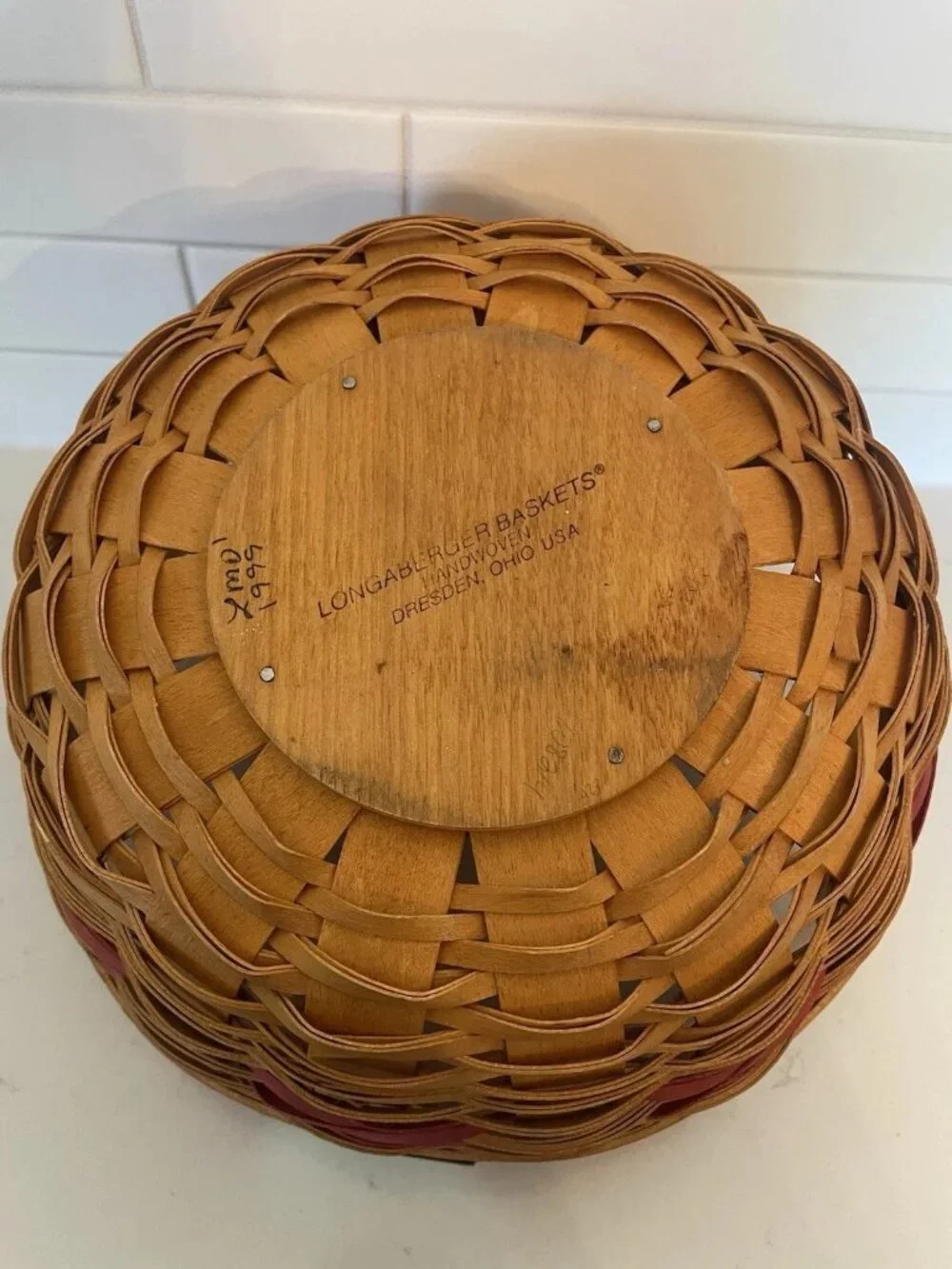 Longaberger vintage handwoven
